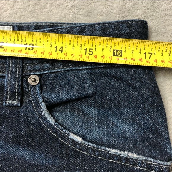 AG Adriano Goldschmied The Tellis Modern Slim Dark Wash Denim Jeans - Picture 11 of 14